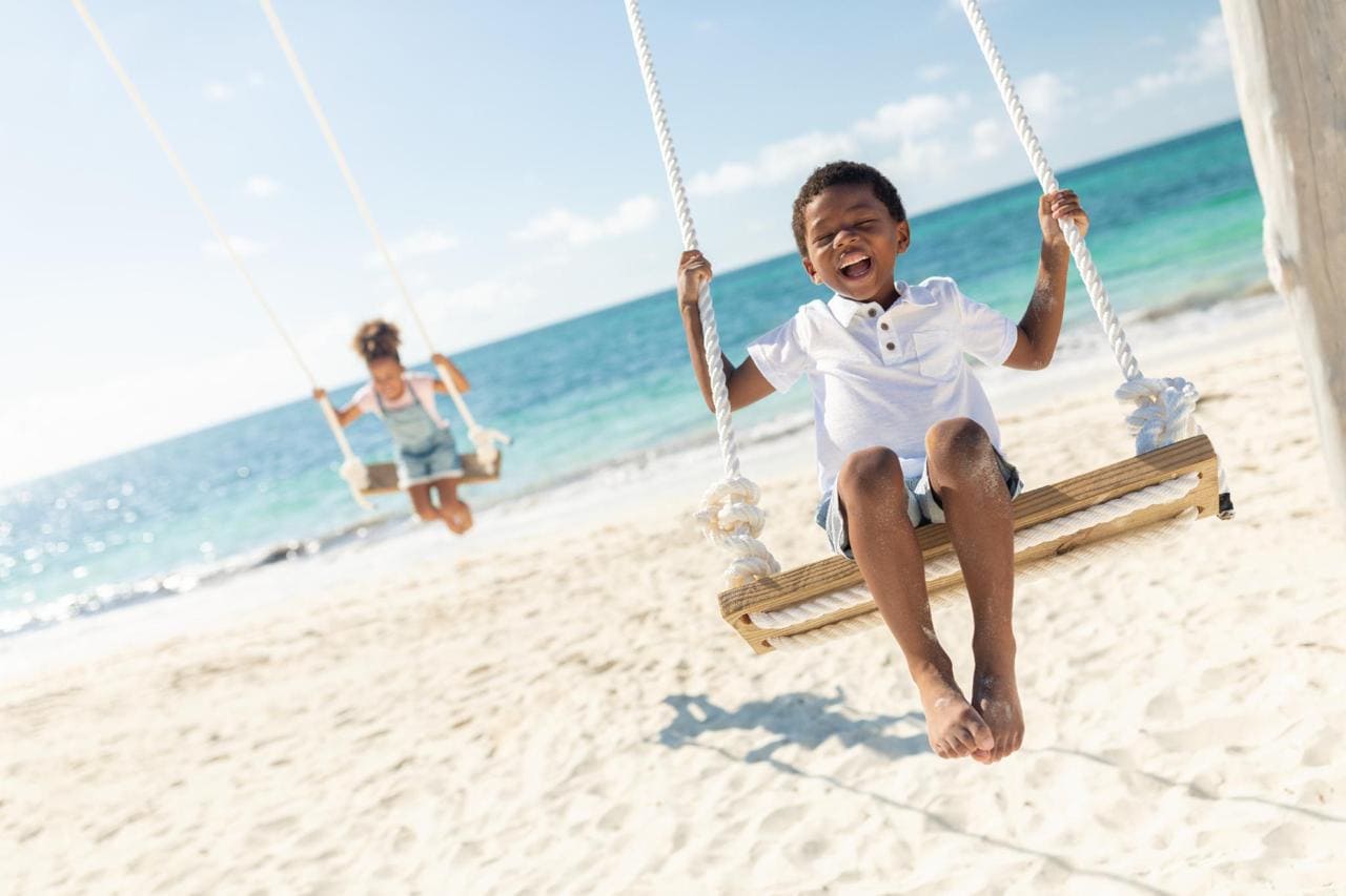Family fun on the water in Bimini